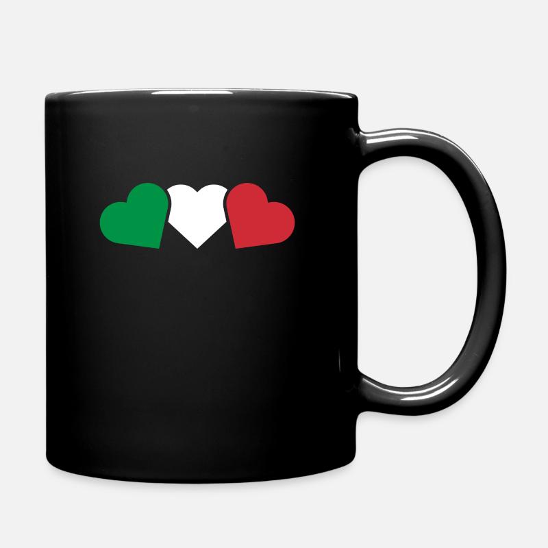 Italie - Mug uni - noir