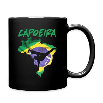 Capoeira Brésil Pays des Arts Martiaux - Mug uni - noir - Droite