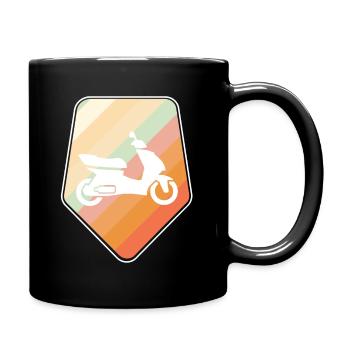 Scooter Mobylette Mobylette - Mug uni - noir - Droite