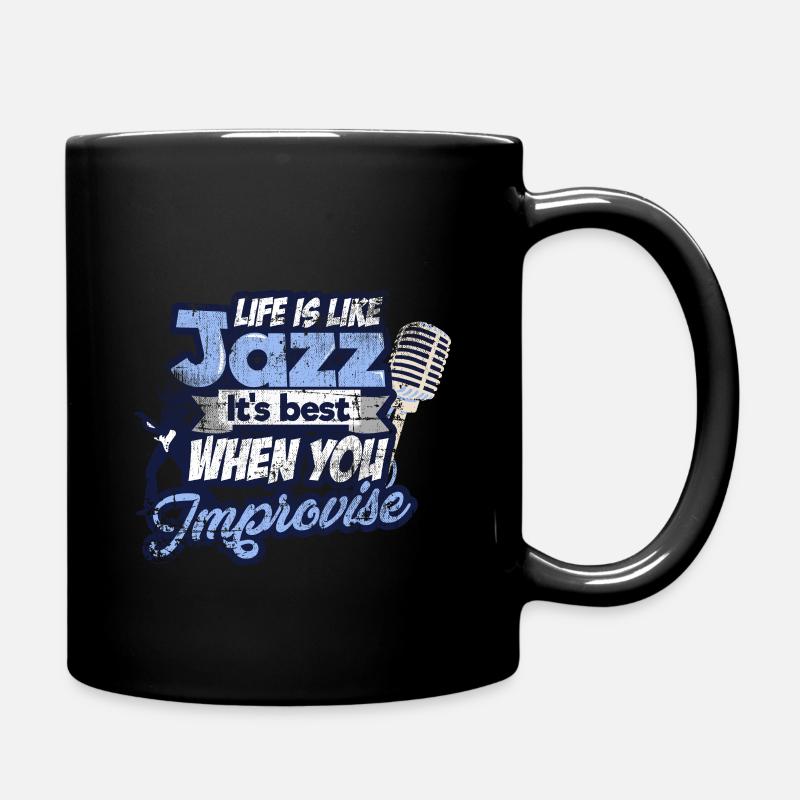 Jazz - Mug uni - noir