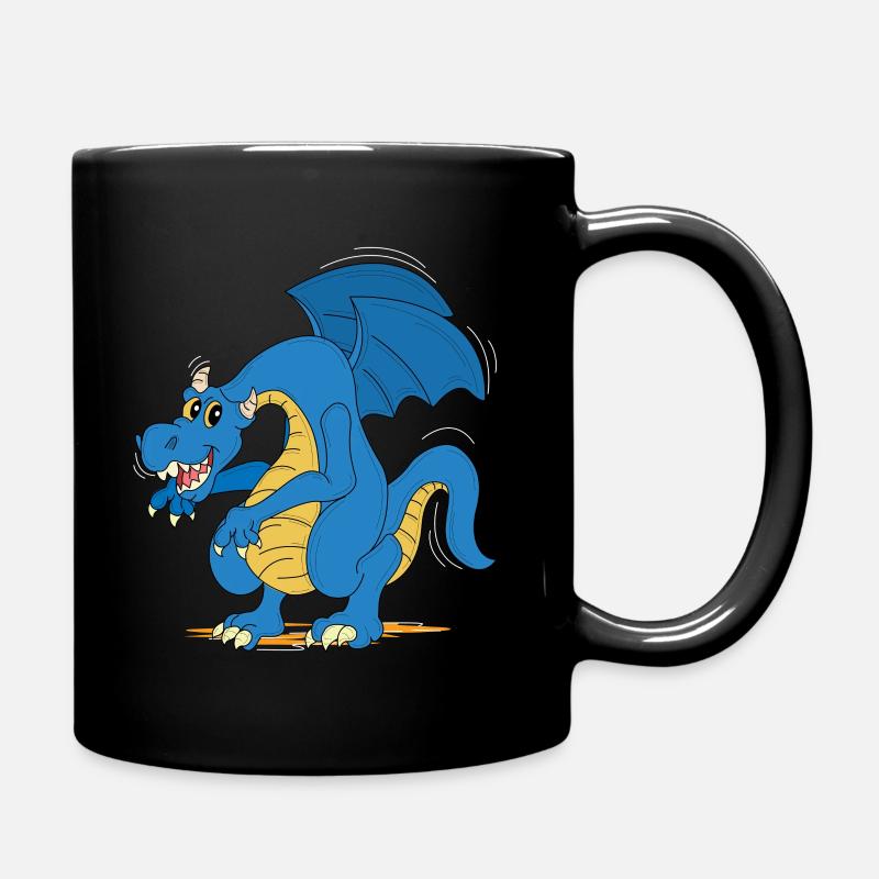 dragon - Mug uni - noir