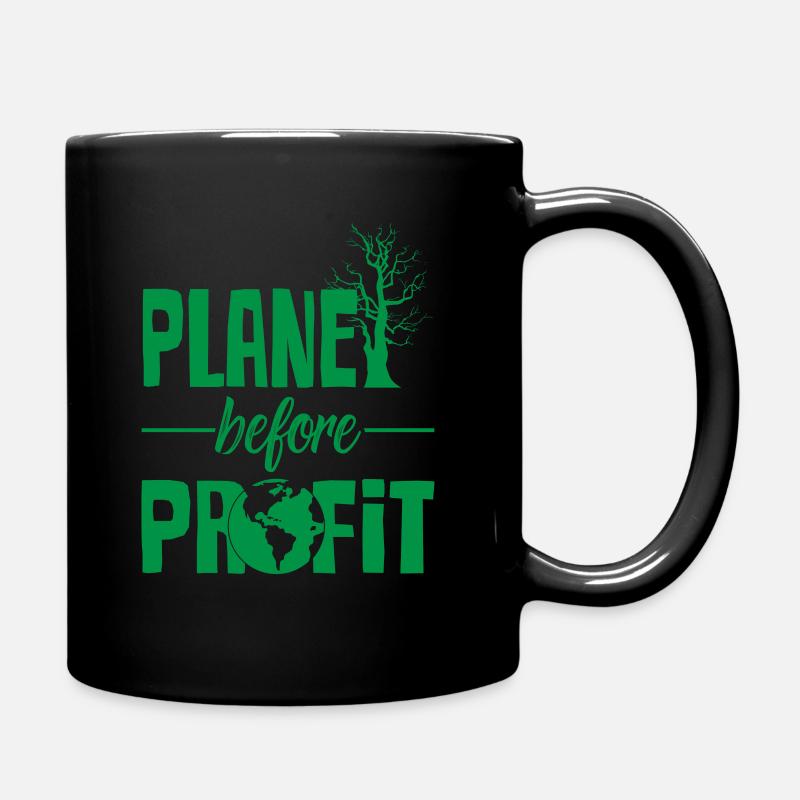 Protection climatique - Mug uni - noir