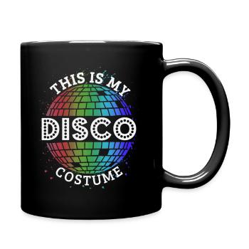 Disco Costume Funny - Full Colour Mug - black - Right