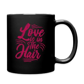 hair stylist - Full Colour Mug - black - Right