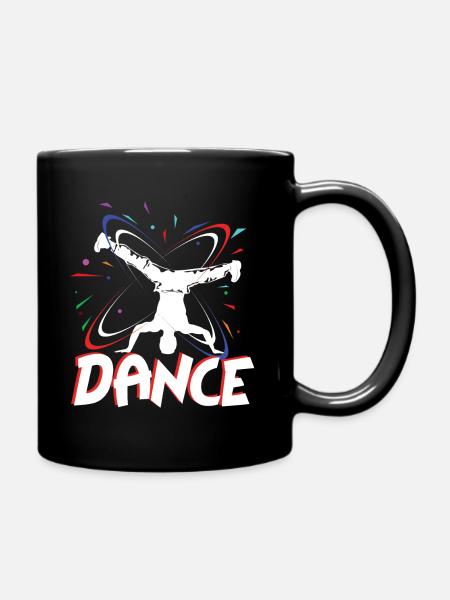 Breakdance Tanzen - Tasse einfarbig - Schwarz