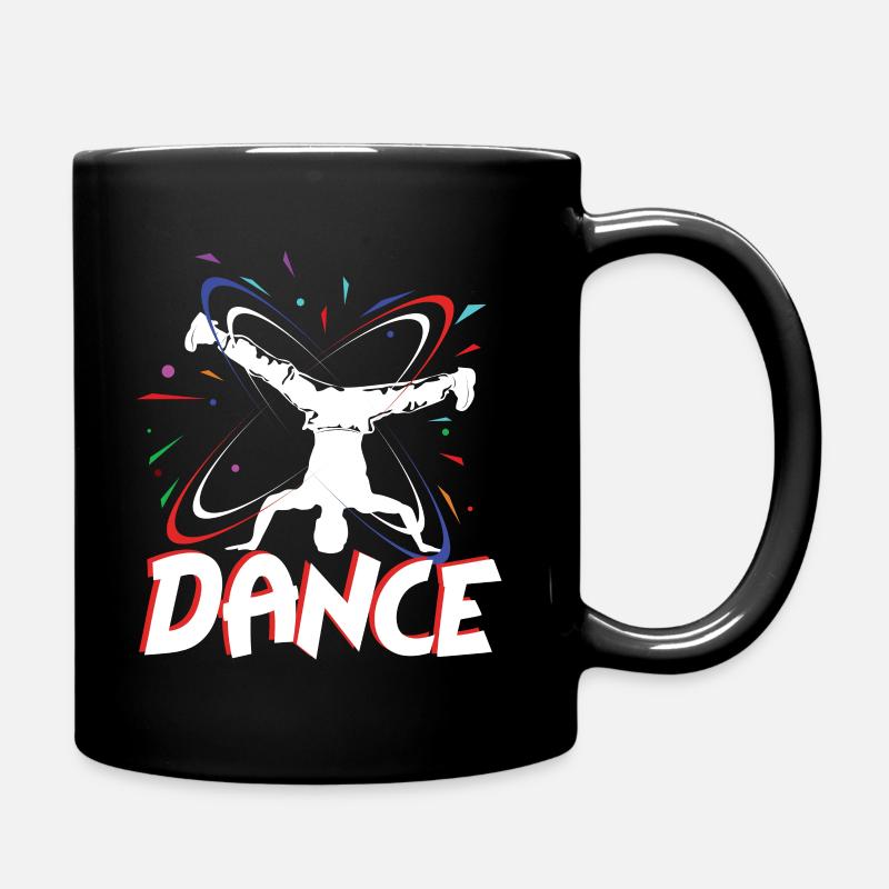 Breakdance Tanzen - Tasse einfarbig - Schwarz