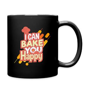 Cuire le boulanger - Mug uni - noir - Droite