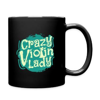 violon - Mug uni - noir - Droite