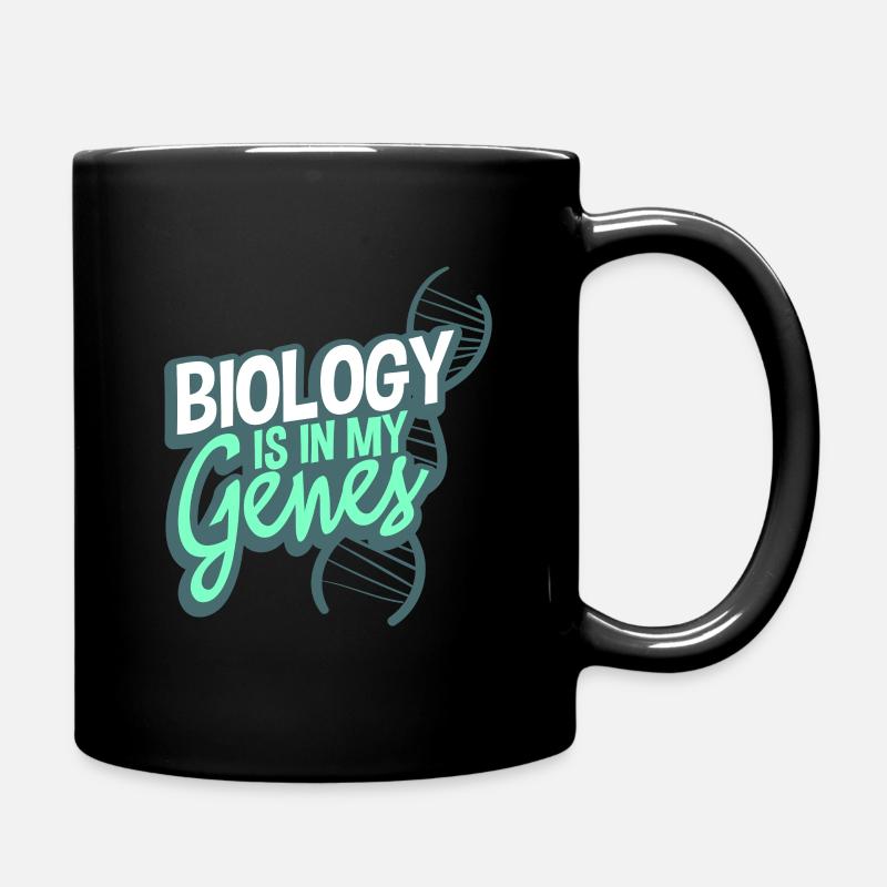 biology - Full Colour Mug - black