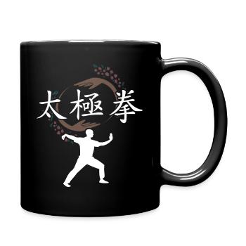Tai Chi Chaun - Taijiquan - boîtes d'ombre - Mug uni - noir - Droite