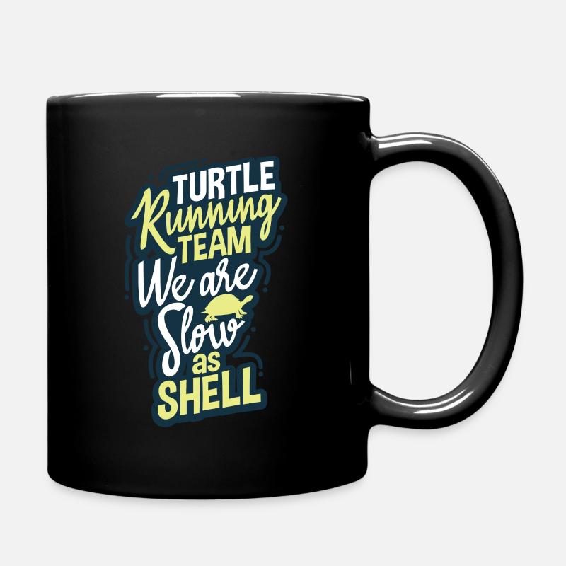 Marathon de course de tortues - Mug uni - noir