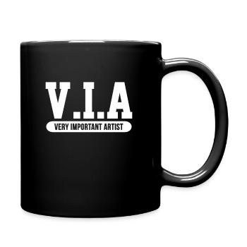 Art Artists Painter Creative Designer Drawing Gift - Full Colour Mug - black - Right