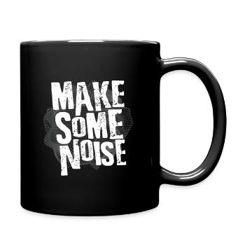 DJ party - Full Colour Mug - black - Right