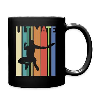 Ultimate Frisbee - Mug uni - noir - Droite