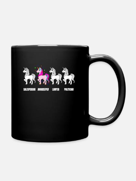 Lustig Buchhalter Steuerberater Fibu Geschenk - Tasse einfarbig - Schwarz