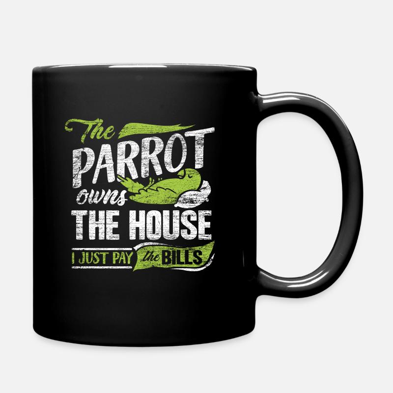 Perroquet - Mug uni - noir