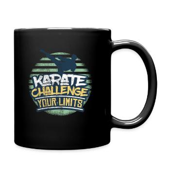 Karaté - Mug uni - noir - Droite
