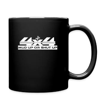 Outdoor und Offroad Liebhaber - Tasse einfarbig - Schwarz - Rechts