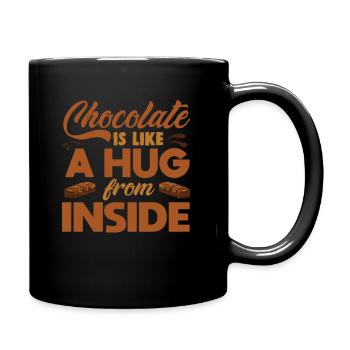 chocolate - Full Colour Mug - black - Right