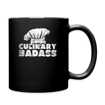 Chef de cuisine - Mug uni - noir - Droite