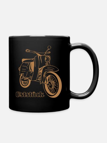 Schwalbe Oststück - Tasse einfarbig - Schwarz
