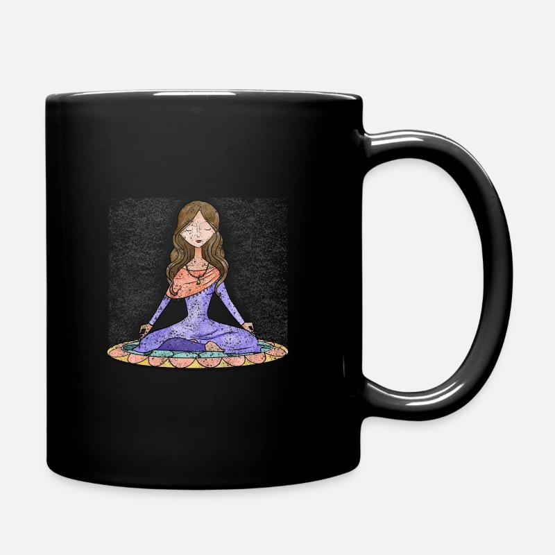 méditation - Mug uni - noir