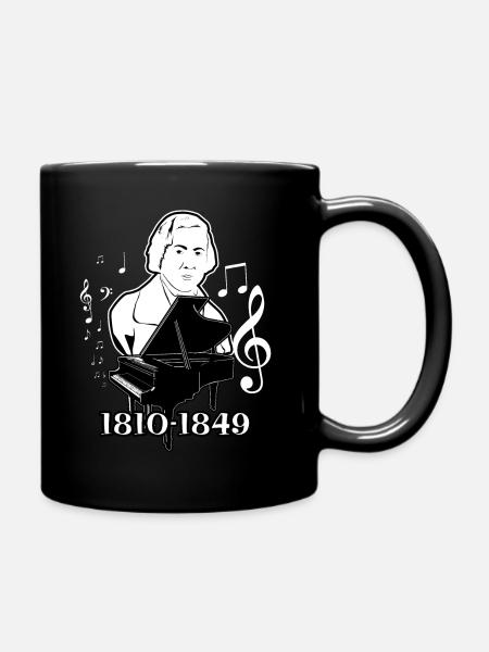 Frédéric Chopin - Mug uni - noir