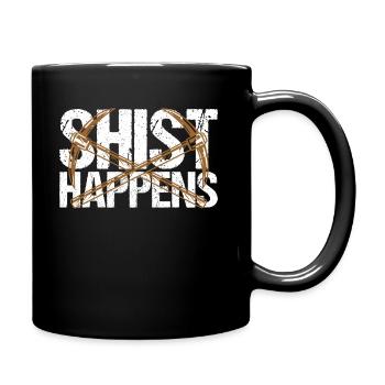 Geologe - Tasse einfarbig - Schwarz - Rechts
