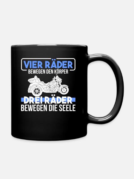 Trike - Tasse einfarbig - Schwarz