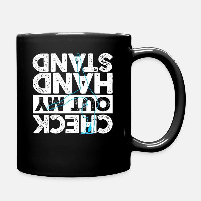 Turnen - Tasse einfarbig - Schwarz