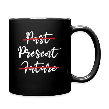 Passé Présent Futur Spirituel Yogi Yoga Namaste - Mug uni - noir - Droite