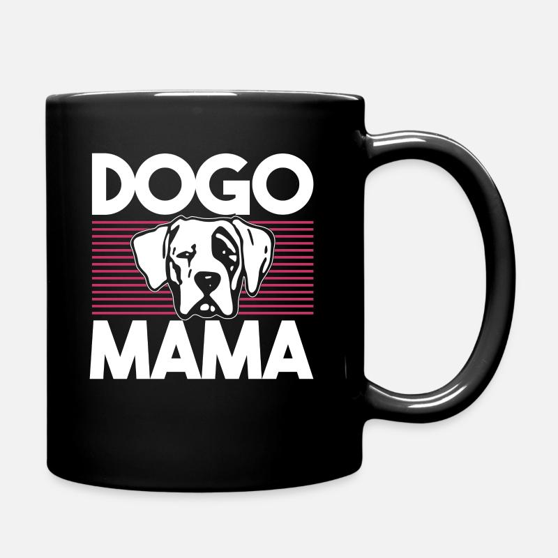 Hunderasse Hund Hunde Welpen Geschenk - Tasse einfarbig - Schwarz