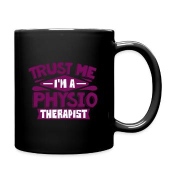 Physiotherapist - Full Colour Mug - black - Right