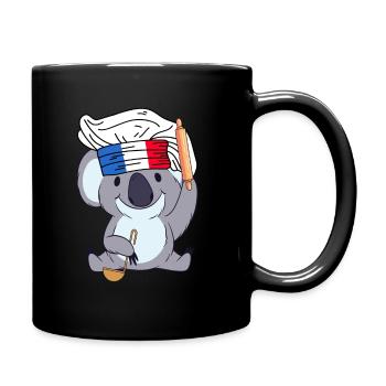 France Koch Koala Boulanger Paris Cuisine Chef - Mug uni - noir - Droite