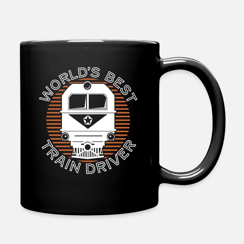 Conducteur de train - Mug uni - noir