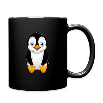 Un mignon pingouin amateur de yoga offre un - Mug uni - noir - Droite