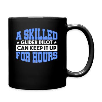 Planeur volant planeur volant avion planeur - Mug uni - noir - Droite