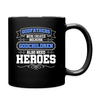 Baptism Godfather Godfather Godfather - Full Colour Mug - black - Right