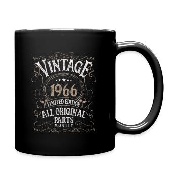 Born in 1966 - Full Colour Mug - black - Right