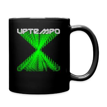 200 BPM Festival Techno Rave Gift - Full Colour Mug - black - Right