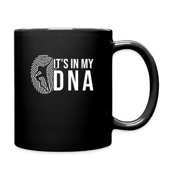 C'est dans mon ADN Skater Skateboard Skateboarder - Mug uni - noir - Droite