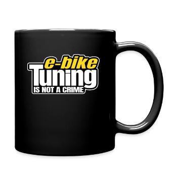 E-Bike Tuning Is Not A Crime Ebike EMTB MTB Tuner - Full Colour Mug - black - Right