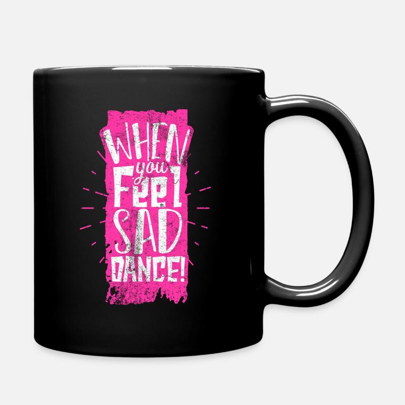 Dancing dancers - Full Colour Mug - black