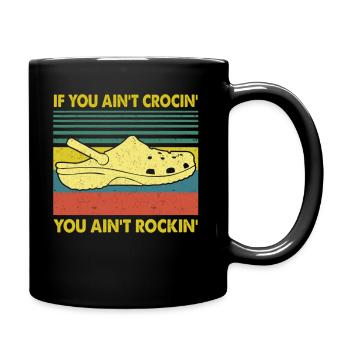 Crocs - Tasse einfarbig - Schwarz - Rechts