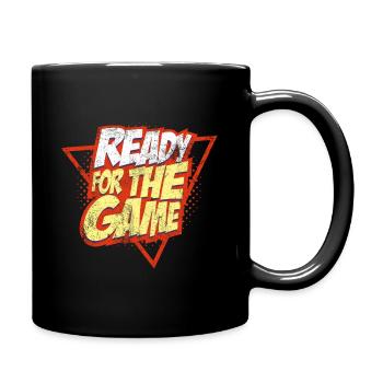 Gaming Gamer - Tasse einfarbig - Schwarz - Rechts