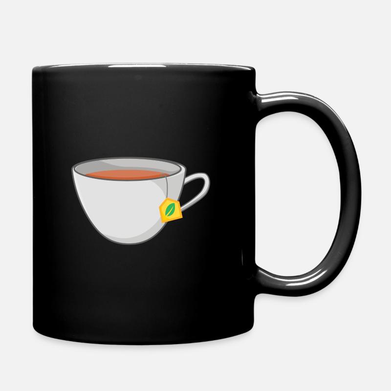 Tee - Tasse einfarbig - Schwarz