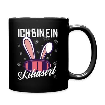 I'm a ski party costume - Full Colour Mug - black - Right