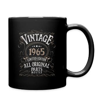 1965 anniversaire millésime millésime - Mug uni - noir - Droite
