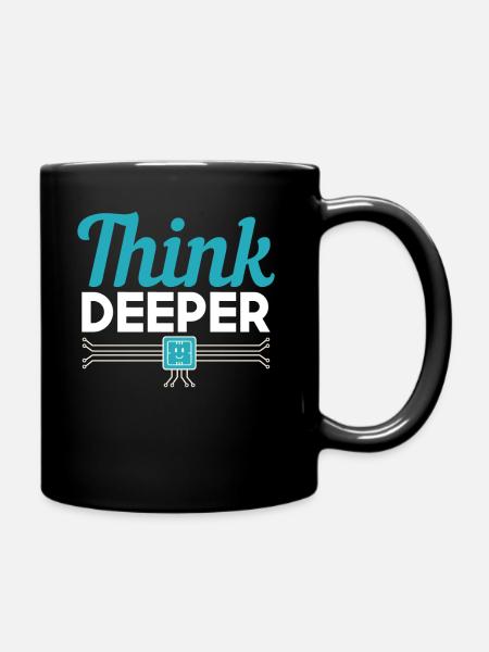 Scientist Maschinelles Lernen Deep Learning - Tasse einfarbig - Schwarz