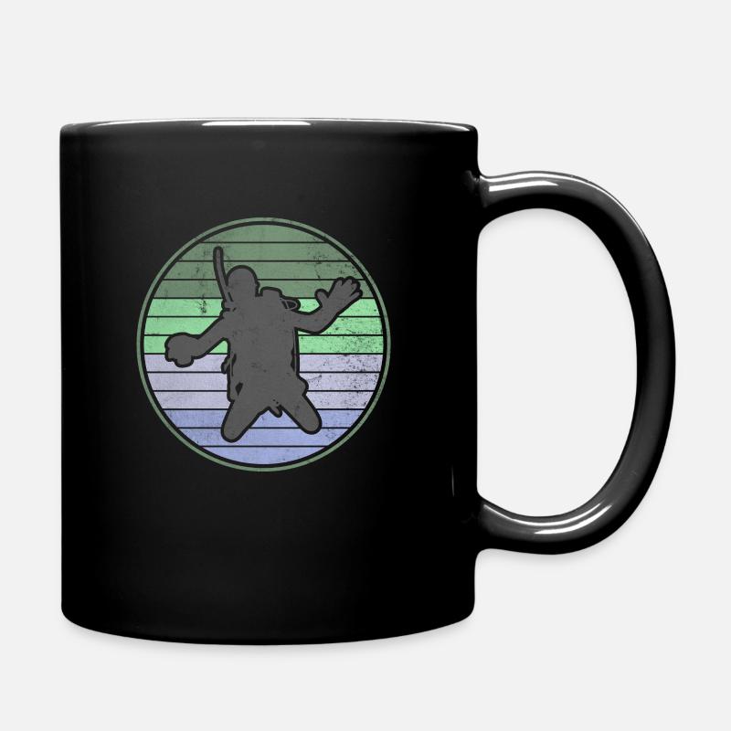 Taucher Tauchen Tauchschule Unterwasser Schnorchel - Tasse einfarbig - Schwarz